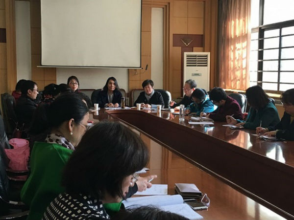 劉艷玲部長培訓現場